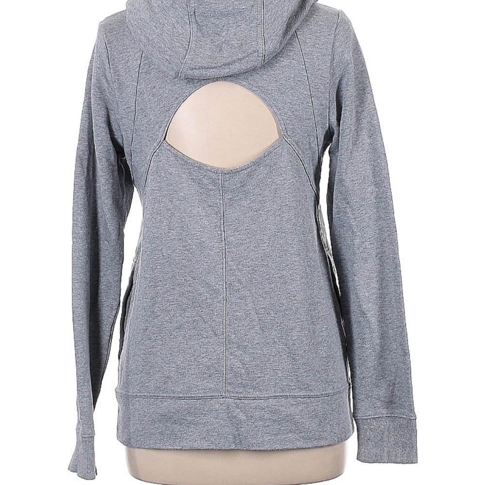 Under Armour Gray Women's Hoodie with Back Cutout